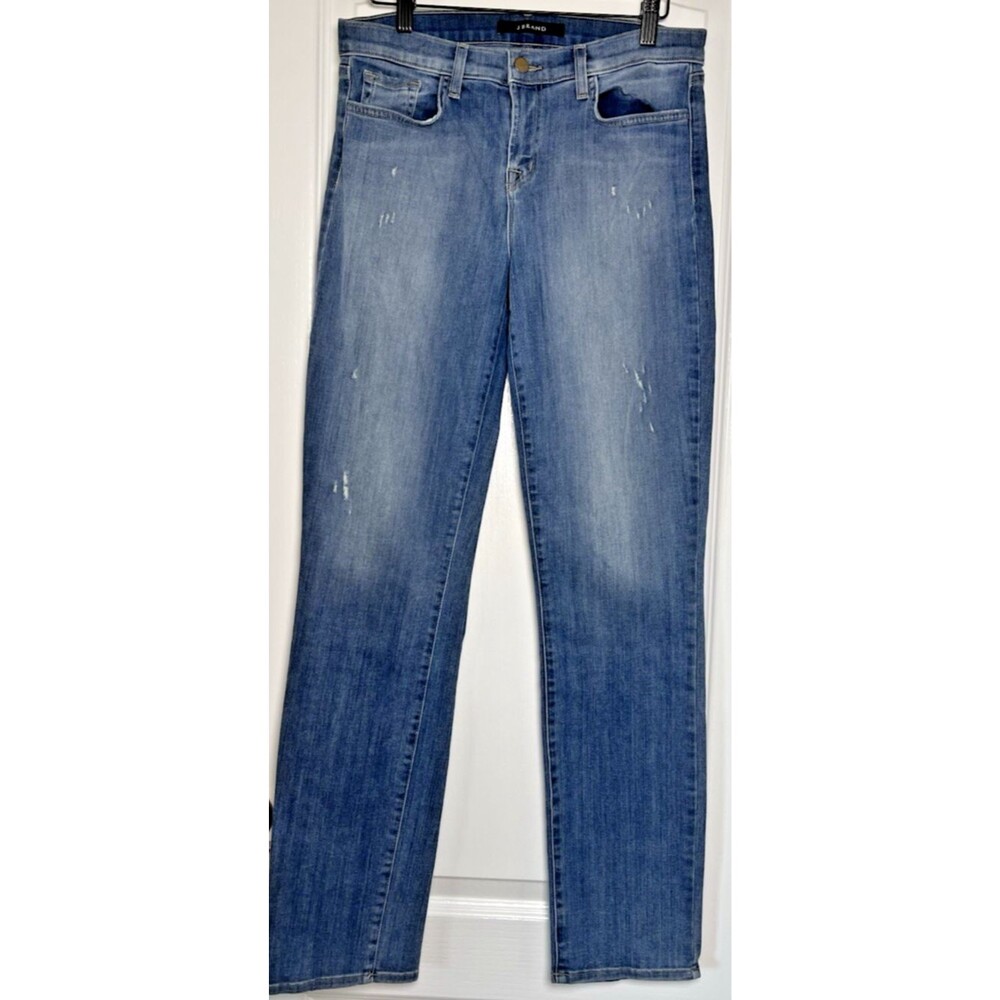 J Brand NWOT womens straight leg low rise premium jeans sz 29 western Y2K